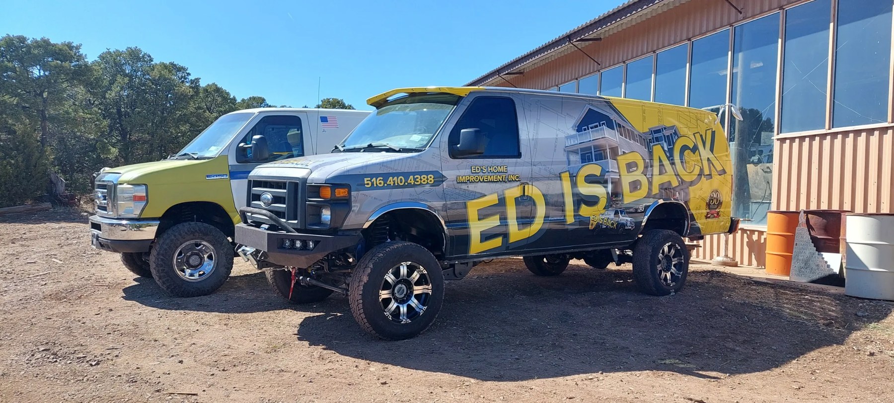 Commercial Ford E-Series 4x4 conversion